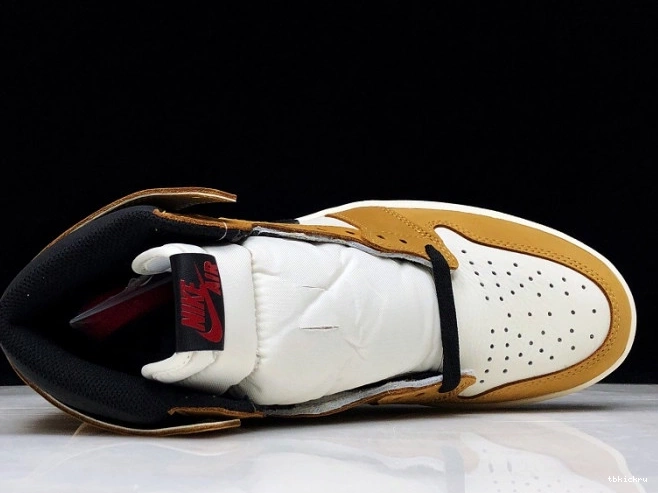 Rep TBkick Retro Air Rookie High OG Year 555088-700 Jordan the of 1 0811